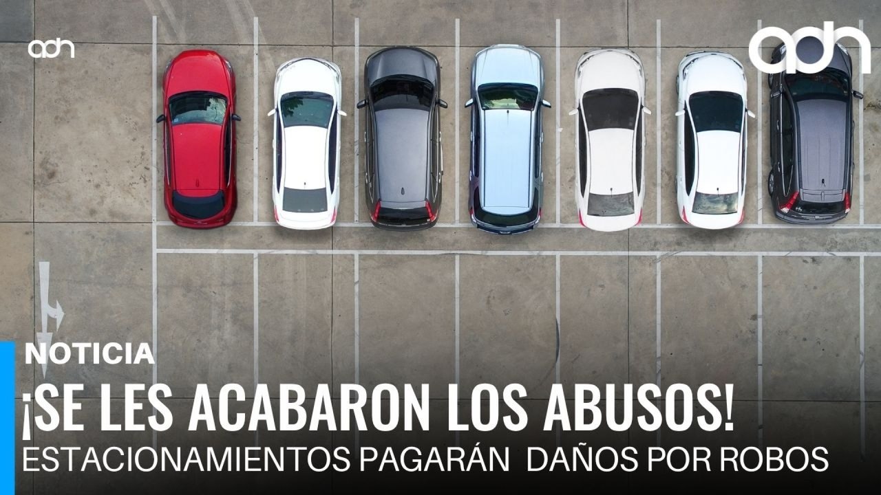 Estacionamientos obligados a pagar por robos y daños: nueva ley