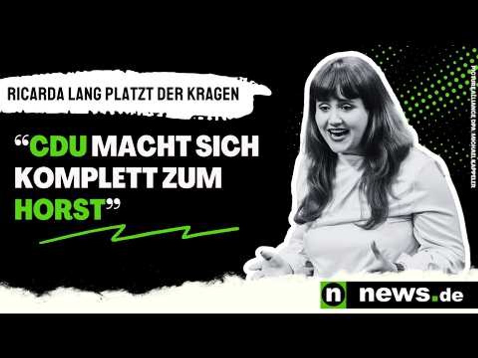 'CDU macht sich komplett zum Horst' - Grünen-Politikerin platzt der Kragen