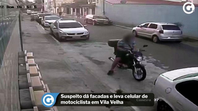 Suspeito dá facadas e leva celular de motociclista em Vila Velha