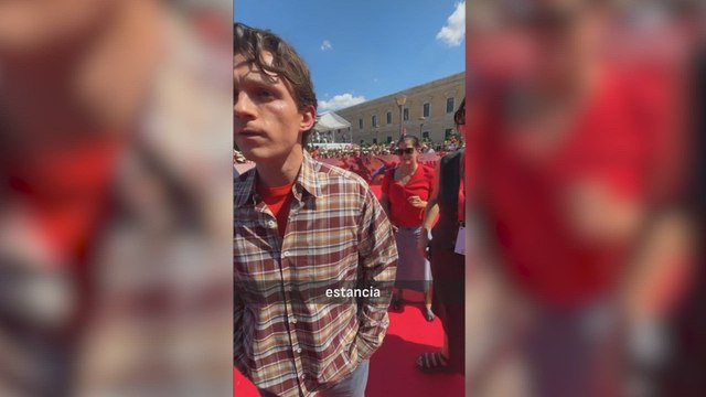 Entrevista a Tom Holland, Spiderman, que habla de Lamine y la Araña Julian Alvarez
