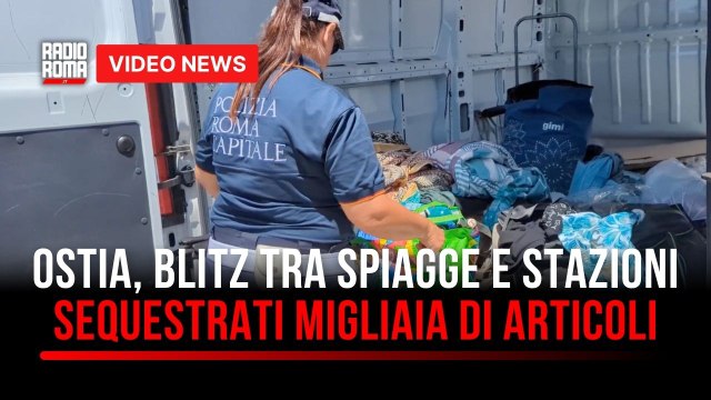 Ostia, controlli tra spiagge e stazioni Roma-Lido: scatta il blitz anti abusivi