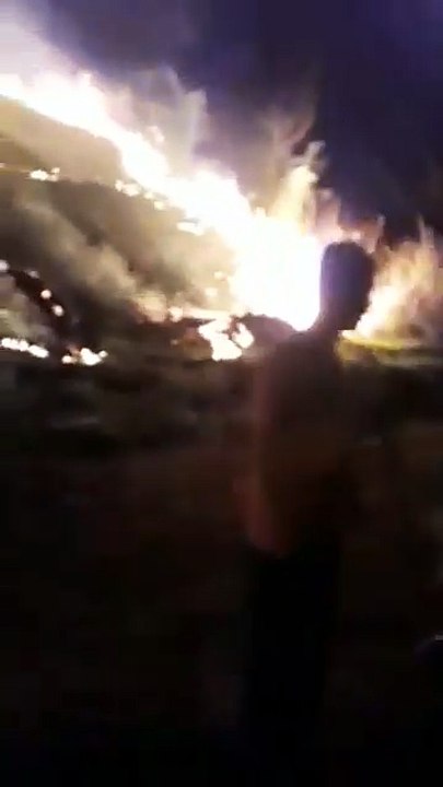 Incêndio em Humaitá, em Linhares