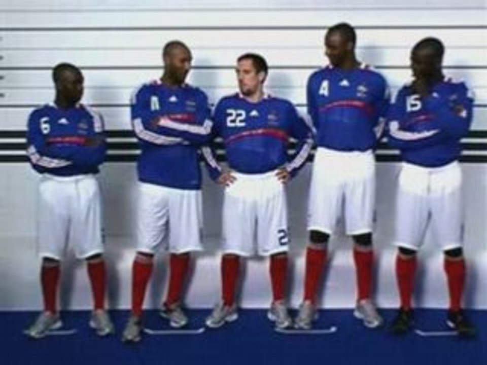 Parodie Au Coeur des Bleus [Euro 2008]