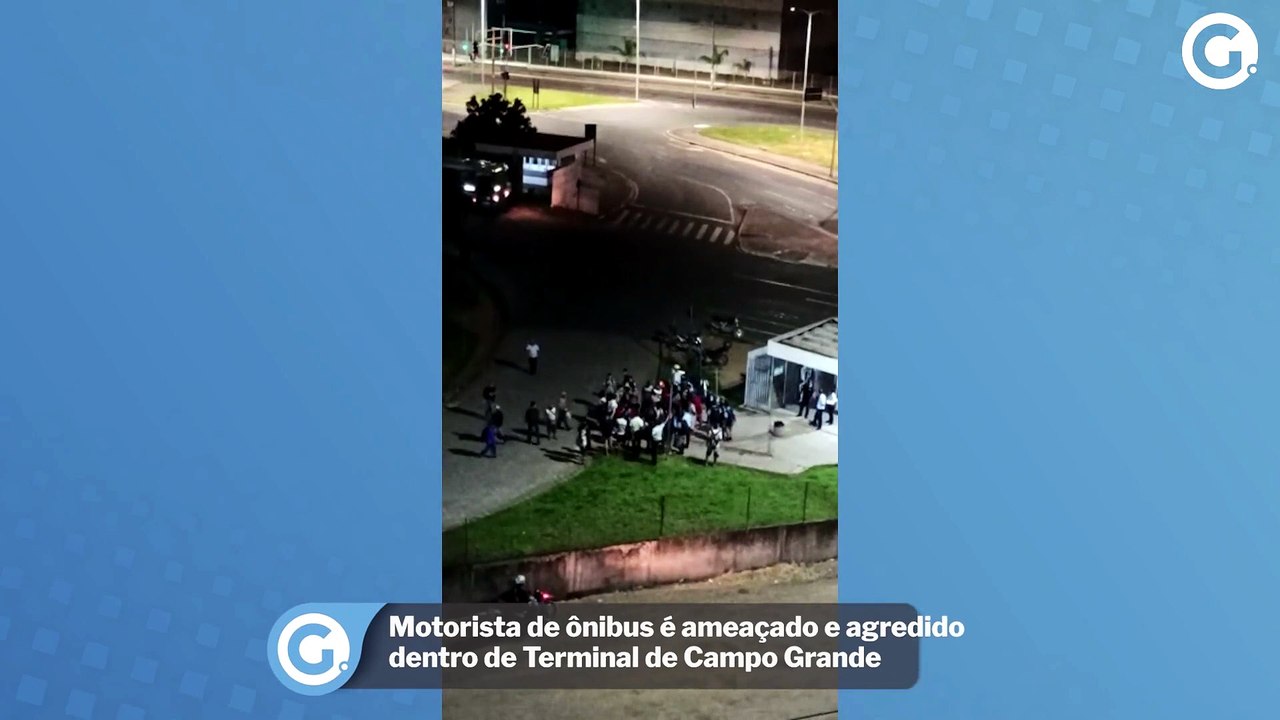 Motorista de ônibus é ameaçado e agredido dentro de Terminal de Campo Grande