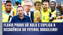QUE AULA FO**! "O BRASIL VIROU UM FUTEBOL DE NEGÓCIOS! A NOSSA CULTURA FOI QUEBRADA, e a SELEÇÃO..."