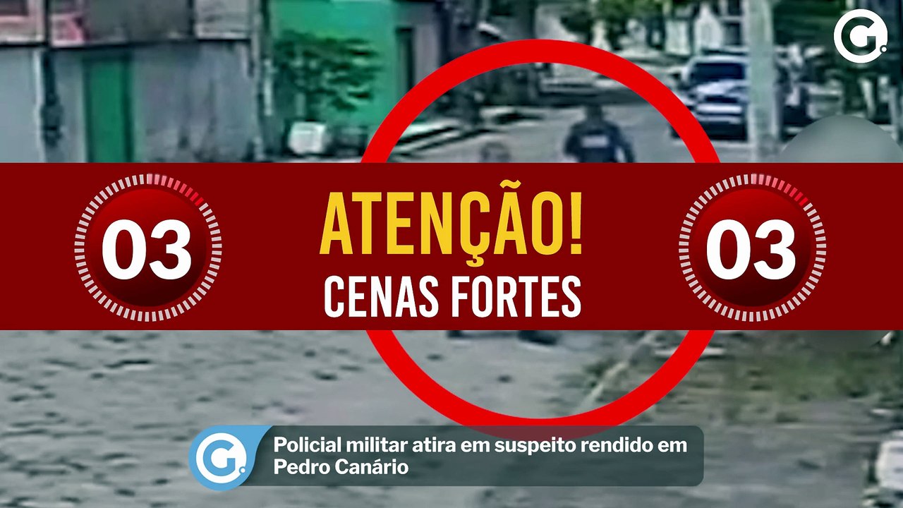 Policial militar atira em suspeito rendido em Pedro Canário