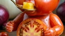 Asmr Tomato Eating Video