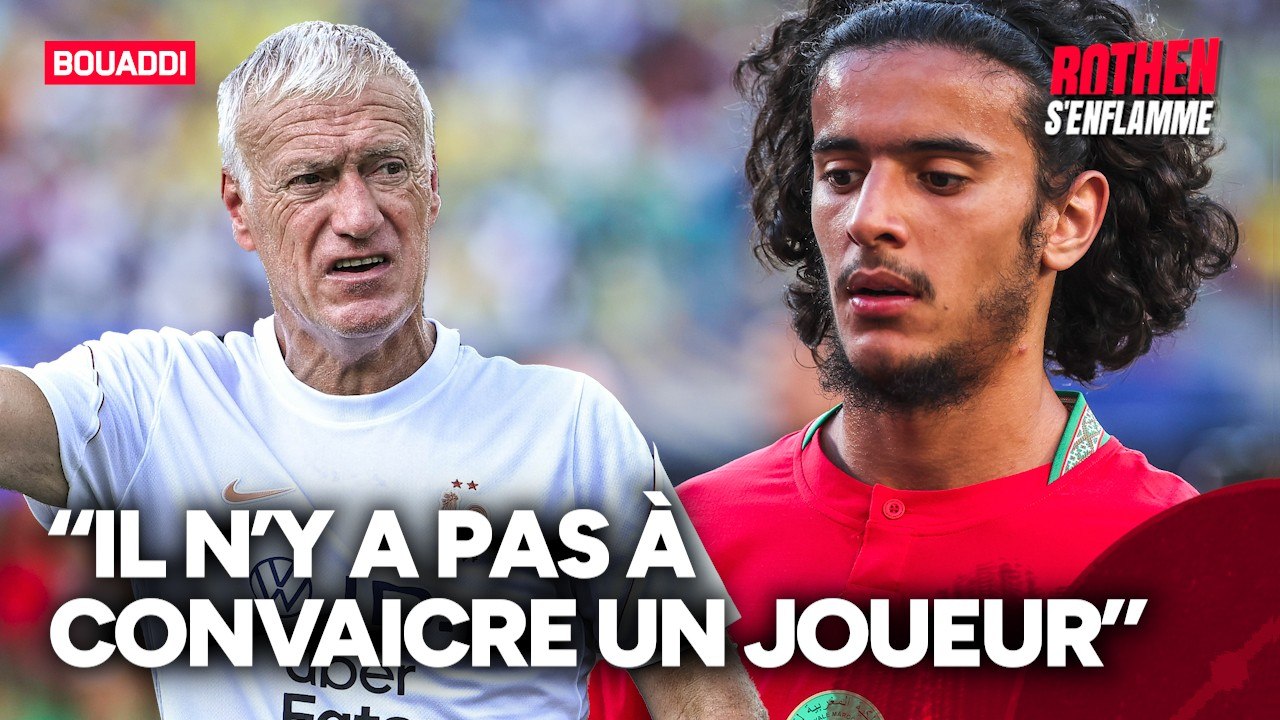 Bouaddi : "Il n'y a pas à convaincre un joueur" Dugarry valide la gestion du staff des Bleus