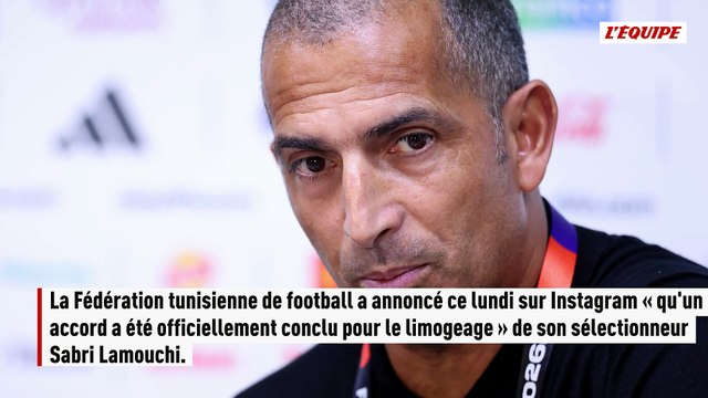 Sabri Lamouchi limogé par la Tunisie après la lourde défaite concédée contre la Suède en Coupe du monde - Foot - Coupe du monde 2026