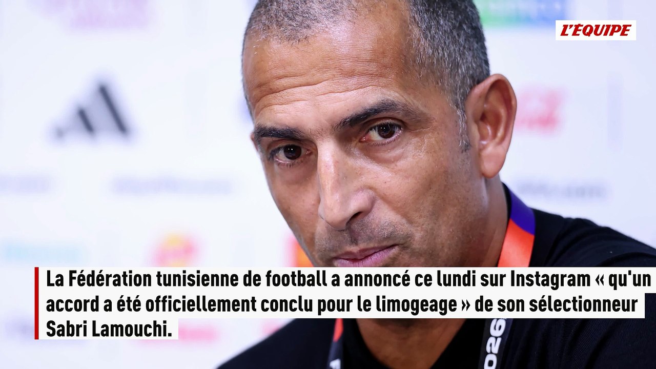Sabri Lamouchi limogé par la Tunisie après la lourde défaite concédée contre la Suède en Coupe du monde - Foot - Coupe du monde 2026
