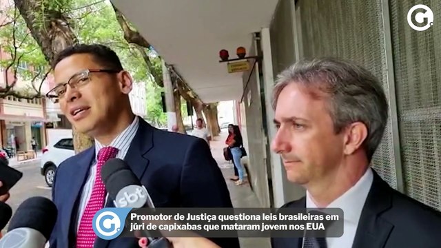 Promotor de Justiça questiona leis brasileiras em júri de capixabas que mataram jovem nos EUA