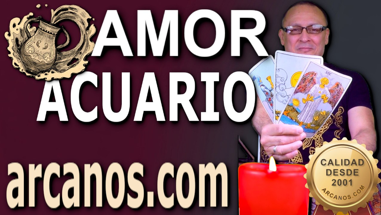 ♒ ACUARIO AMOR: Que no sienta desprotección | No le hagas daño