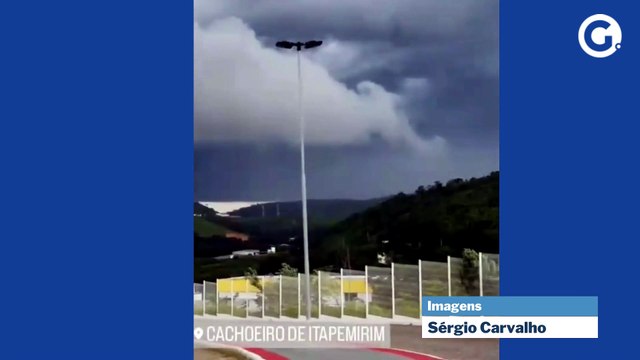 Céu em Cachoeiro de Itapemirim assusta moradores