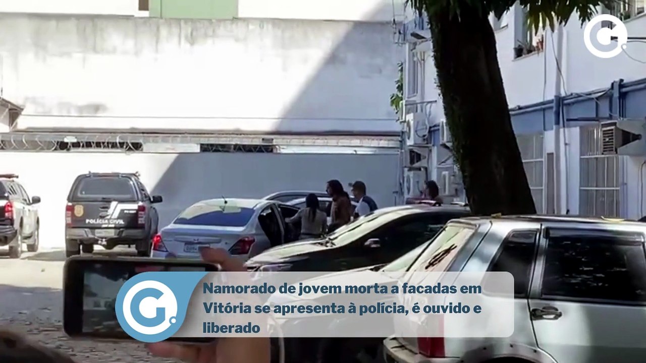 Namorado de jovem morta a facadas em Vitória se apresenta à polícia, é ouvido e liberado