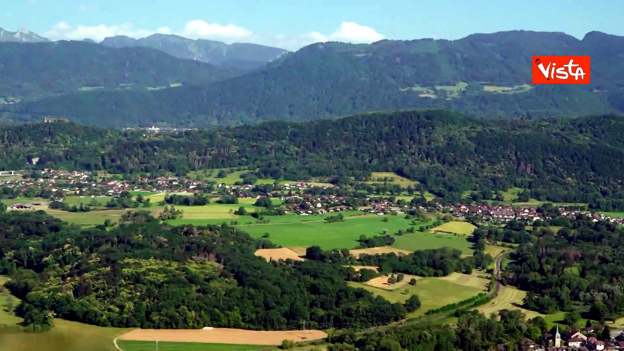 Meloni arriva a Ginevra per partecipare al G7 di Evian, in Francia