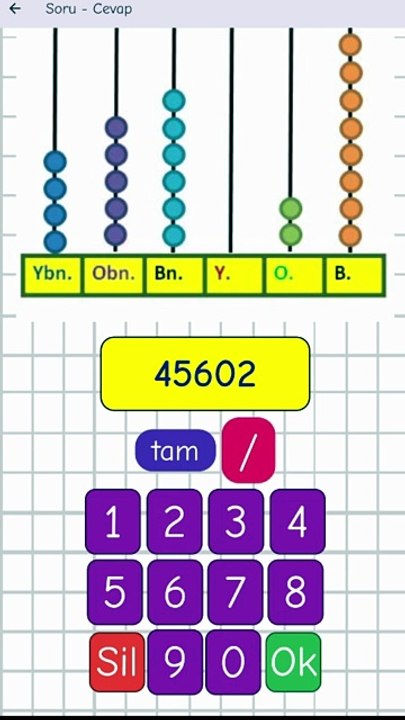 1.8- Doğal Sayıların Yazılışı ve Basamak Adları - 4. Sınıf Matematik #shorts