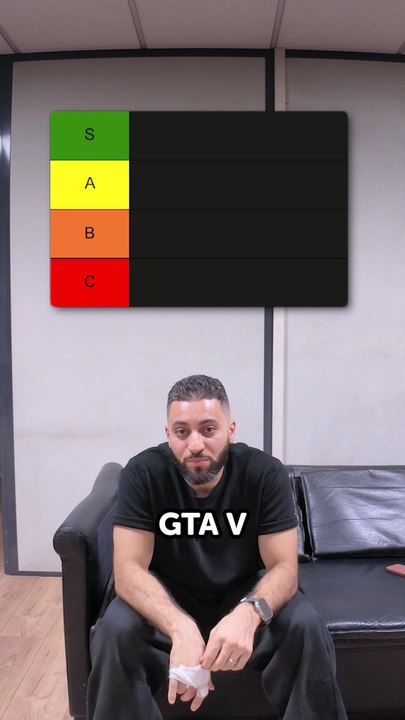 La TIER LIST des jeux vidéo ! 😍