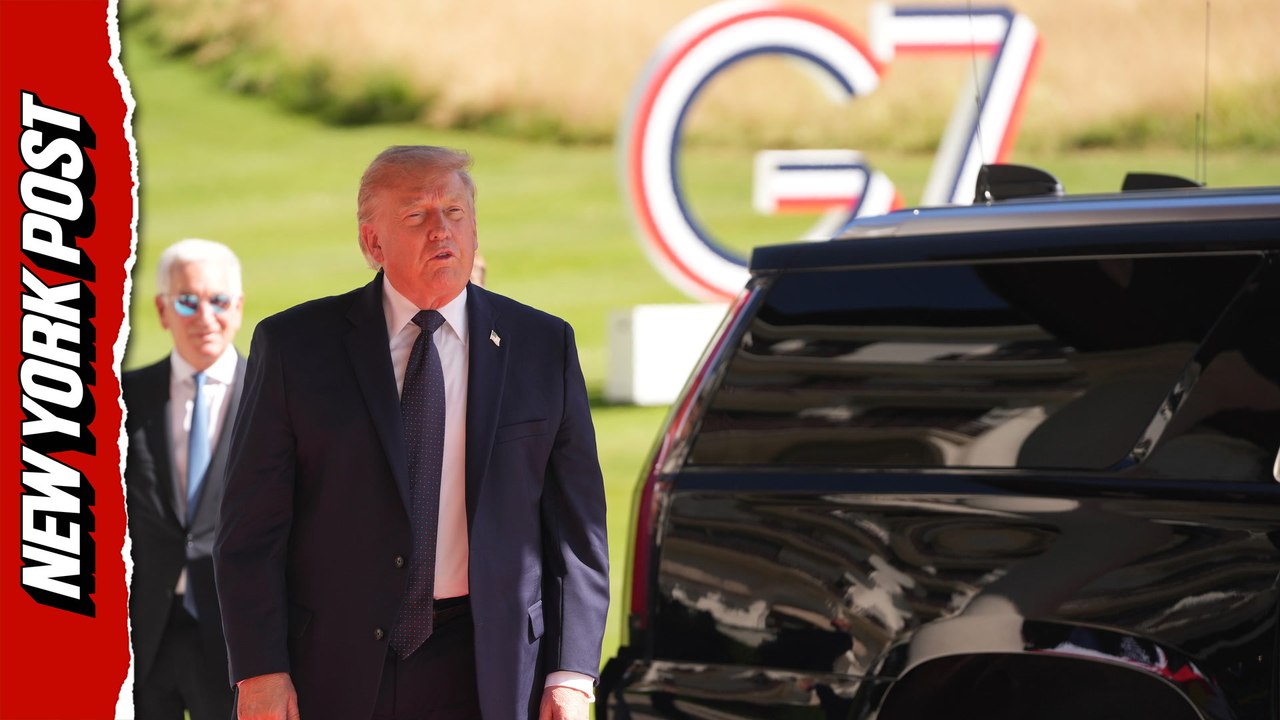 Trump Arrives in France for G7 Summit Amid Fragile US-Iran Peace Deal