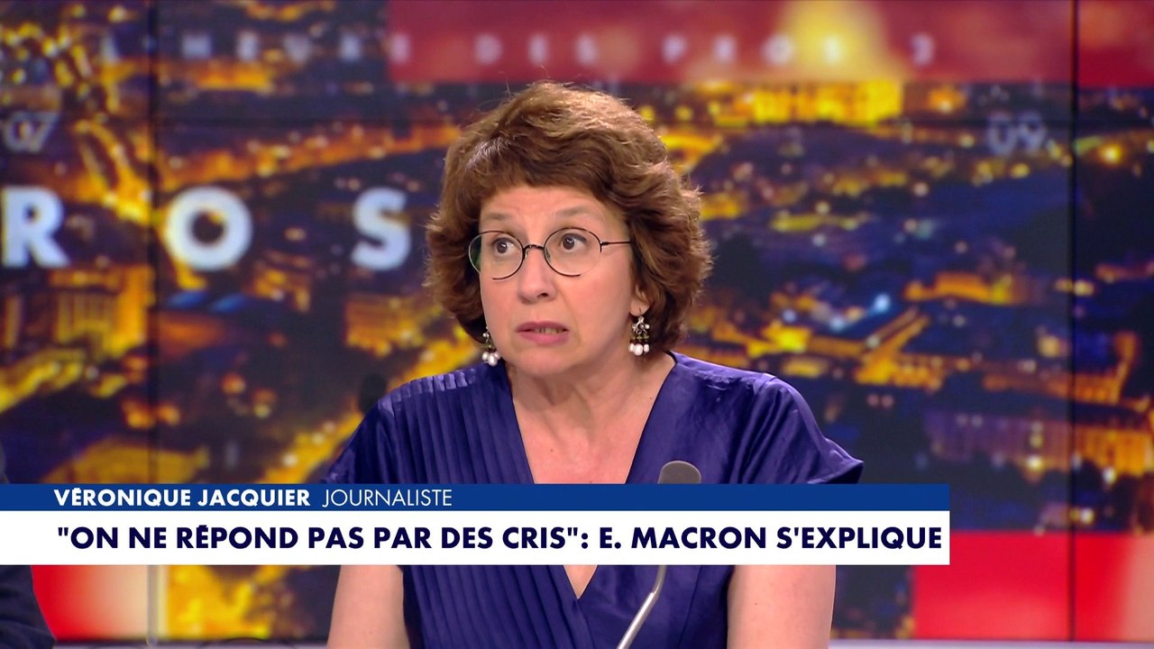 Véronique Jacquier : «Emmanuel Macron devrait être force de proposition»