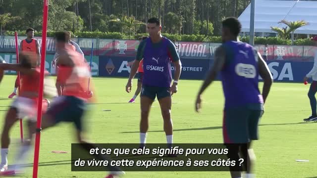 Portugal - Nunes : On veut gagner le Mondial pour Cristiano Ronaldo