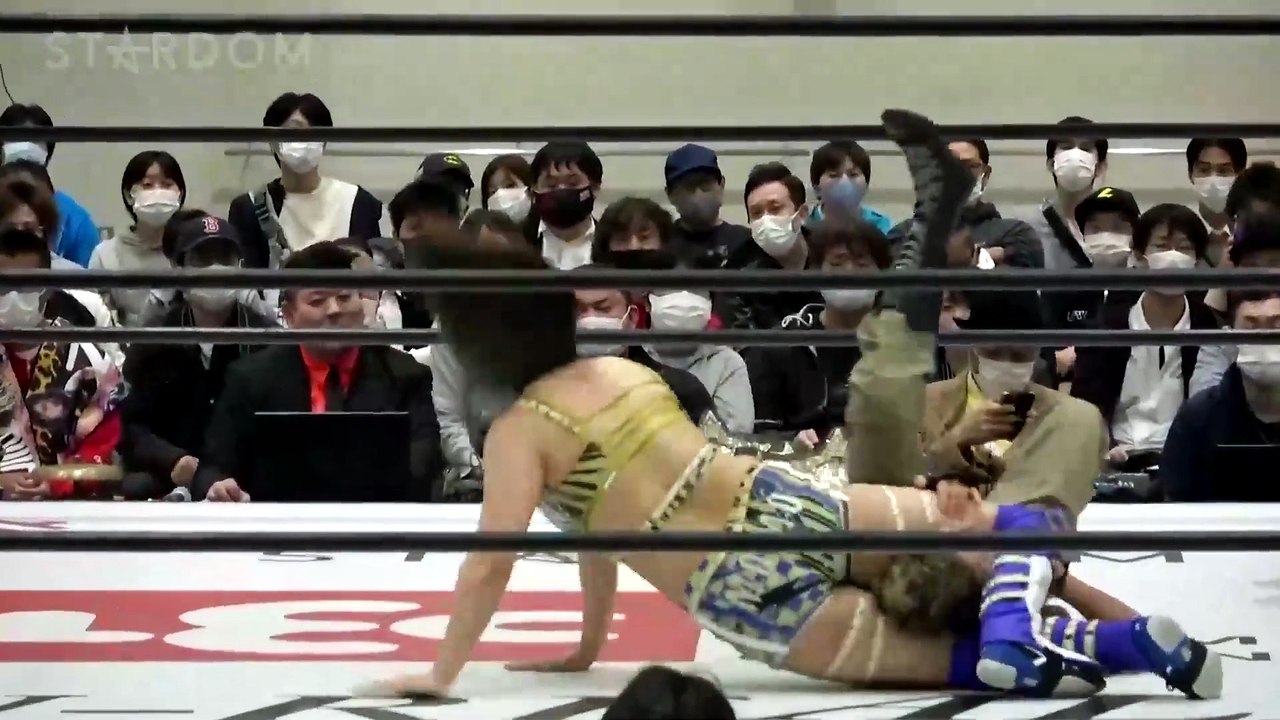 [Stardom] AZM & Momo Watanabe vs. Giulia & Syuri (5/2/2021)
