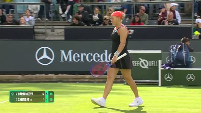 Berlin - Demi-finaliste à Roland, Shnaider déjà sortie à Berlin !
