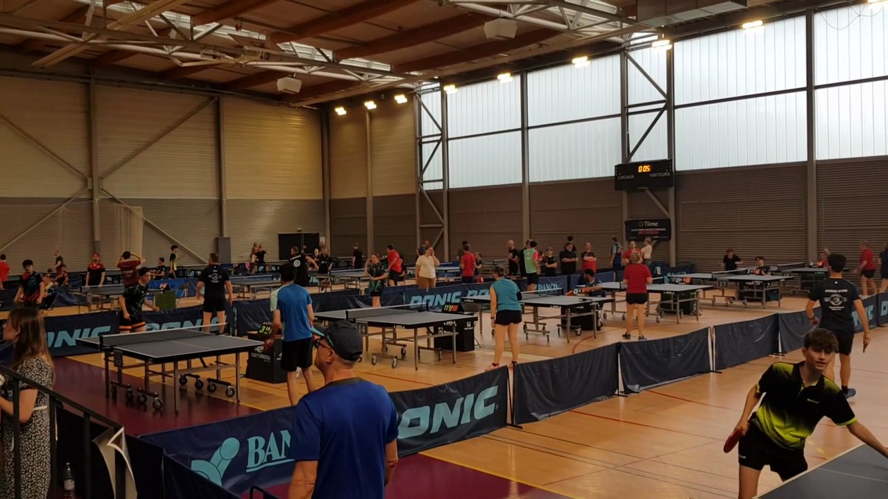 Tournoi de Tennis de Table à Épinal le 13/6/26 - Tournoi National B