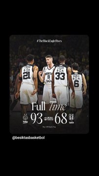Türkiye Sigorta Basketbol Süper Ligi Play-Off Final 2. Maç Fenerbahçe Beko 93-68 Beşiktaş GAİN