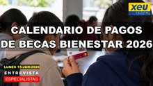 Calendario de pagos de becas bienestar 2026