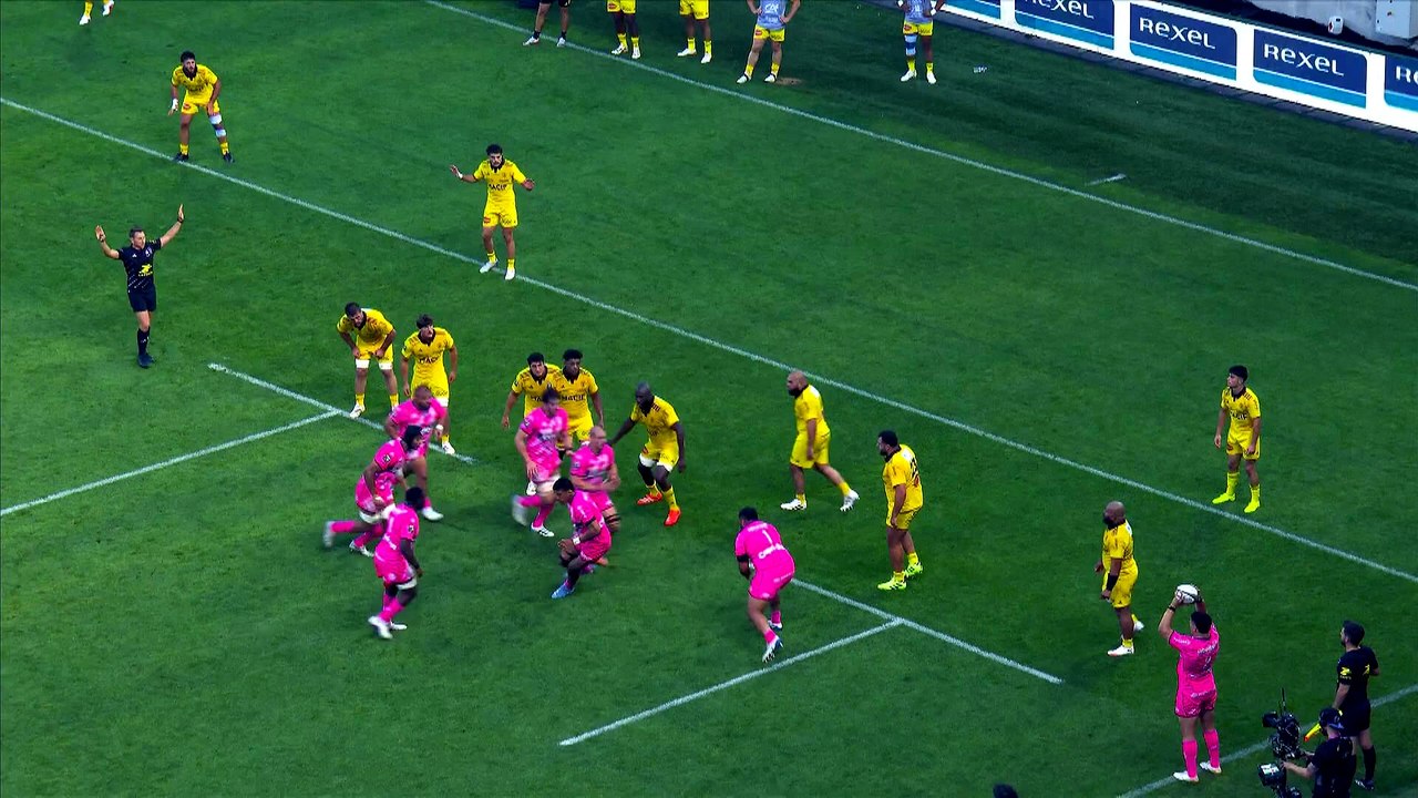 TOP 14 - Essai de Romain BRIATTE 2 (SFP) - Stade Français Paris - Stade Rochelais