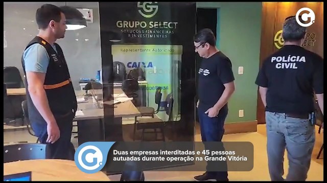 Duas empresas interditadas e 45 pessoas autuadas durante operação na Grande Vitória