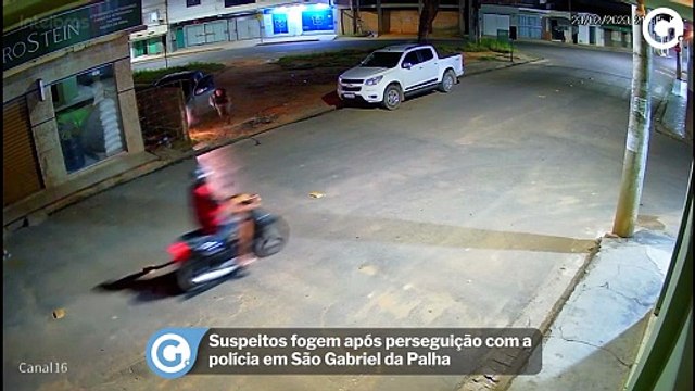 Suspeitos fogem após perseguição com a polícia em São Gabriel da Palha