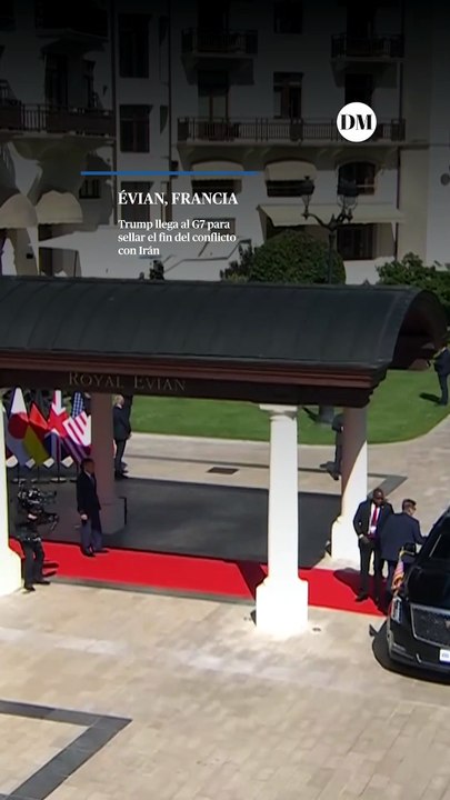 Diplomacia de alto nivel: Trump llega al G7 para sellar el fin del conflicto con Irán
