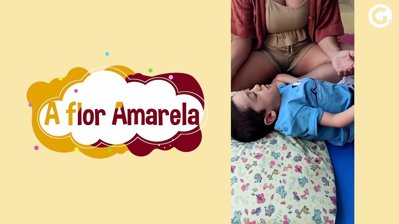 Cauã declama a poesia “A Flor Amarela”