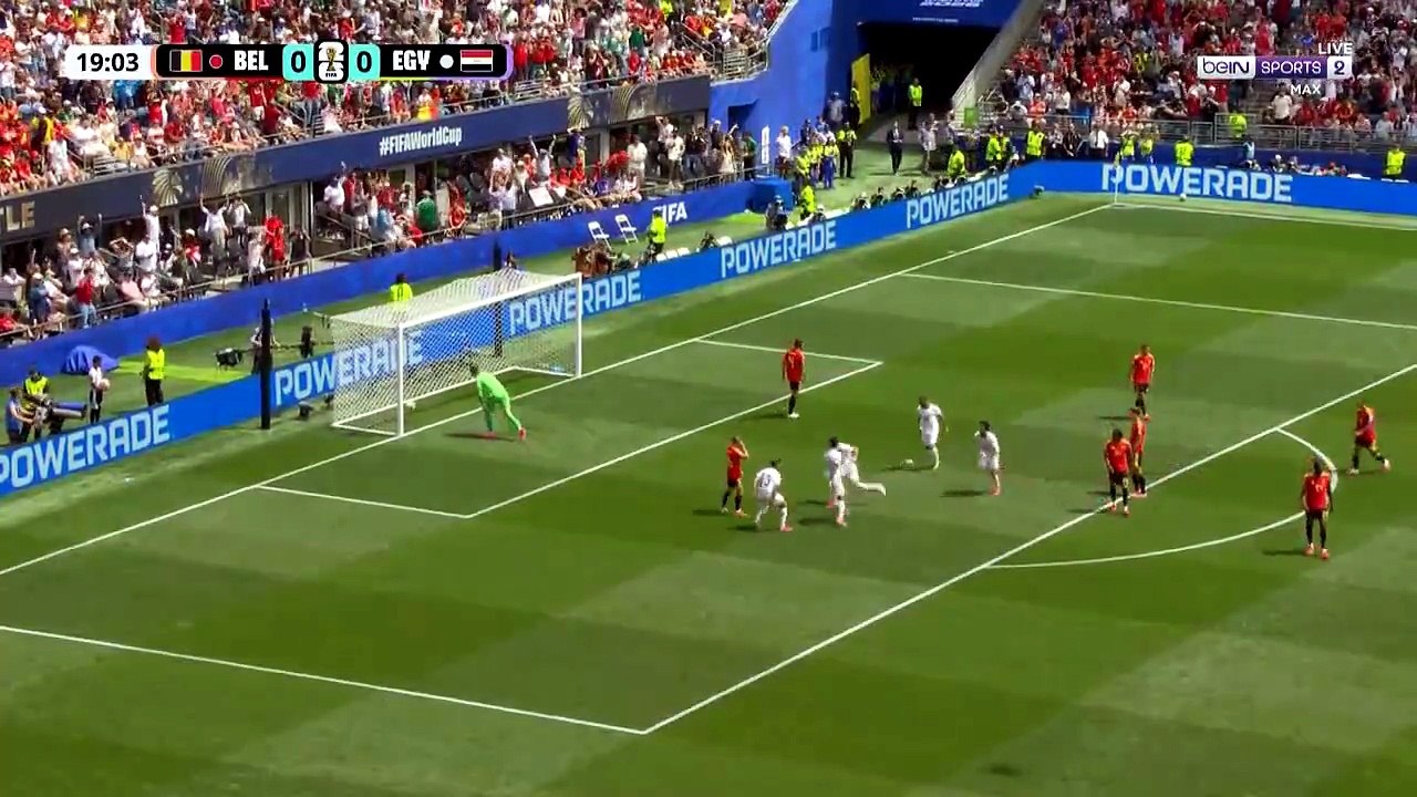 هدف إمام عاشور العالمي في مرمى بلجيكا كاس العالم 2026