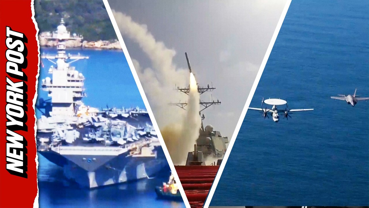 From Warships to Missiles: Look at America's Military Muscle in Iran