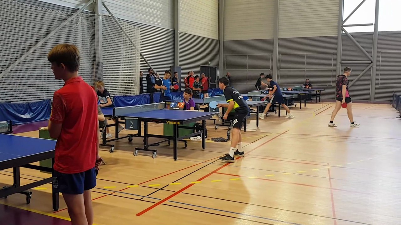 Tournoi de Tennis de Table à Épinal le 13/6/26 - Tournoi National B