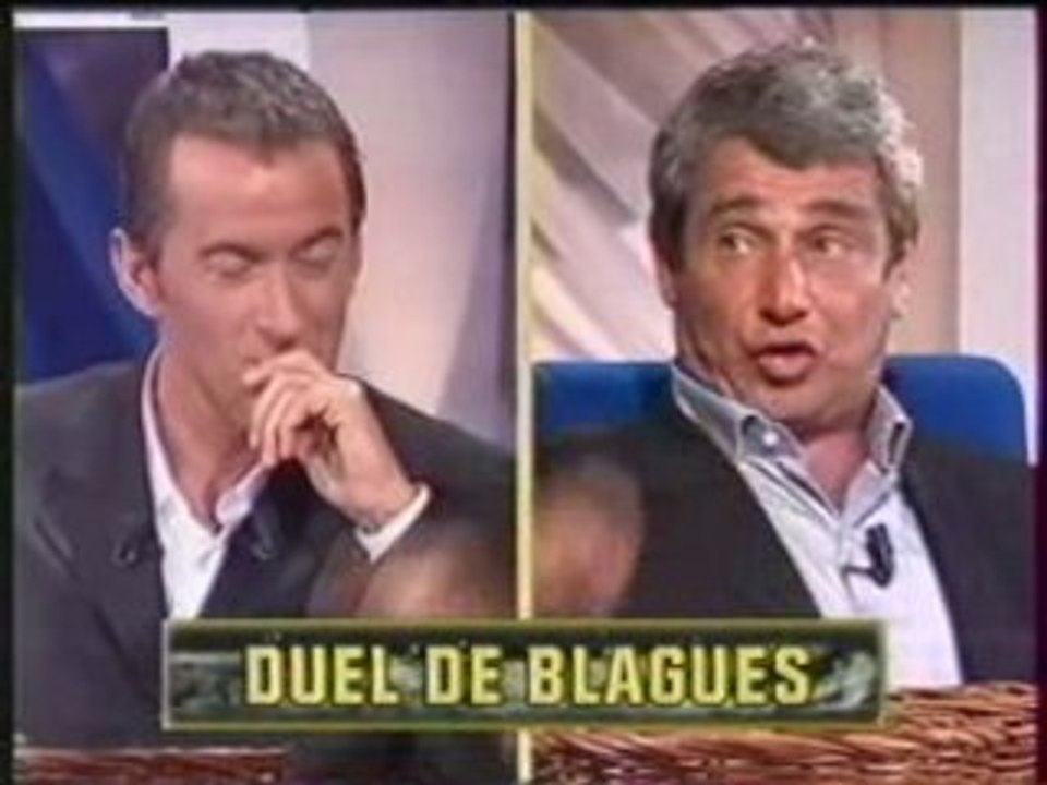 Michel Boujenah Christophe Dechavanne  2000  grosse blague