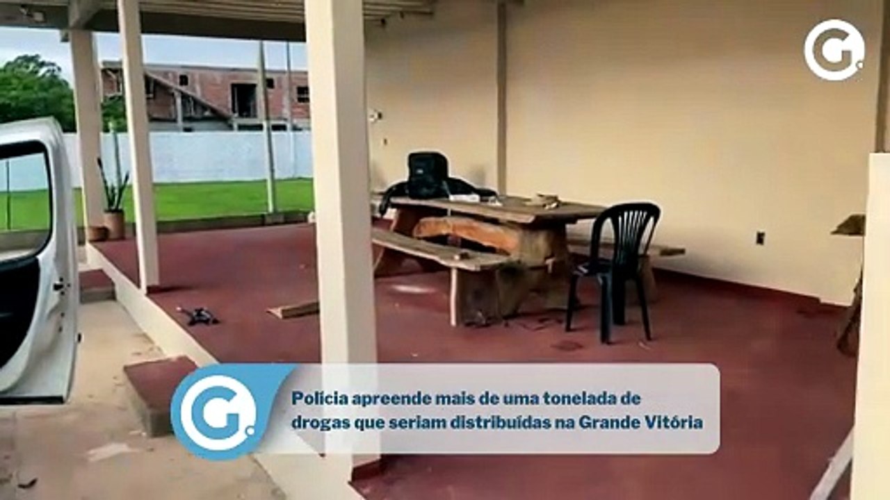 Polícia apreende mais de uma tonelada de drogas que seriam distribuídas na Grande Vitória