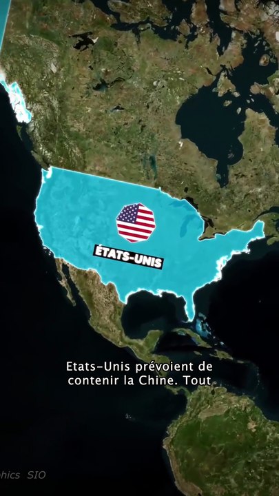 Mais comment les états-unis prévoient t'ils de contenir la Chine  #Chine #etatsunis