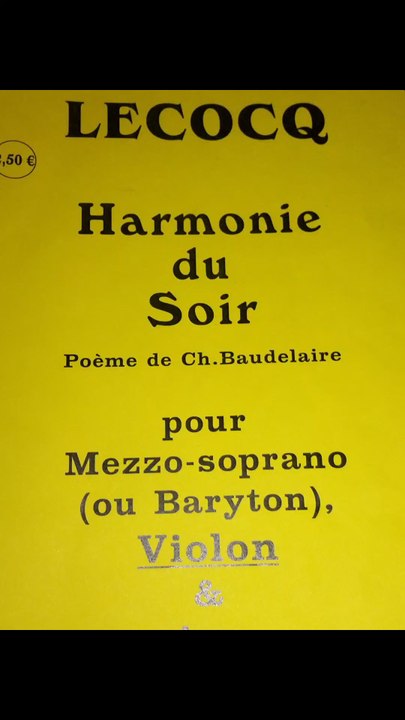 Harmonie du Soir