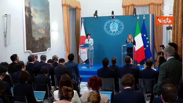 Meloni riceve premier giapponese Takaichi: Un piacere accogliere qui la mia amica Sanae