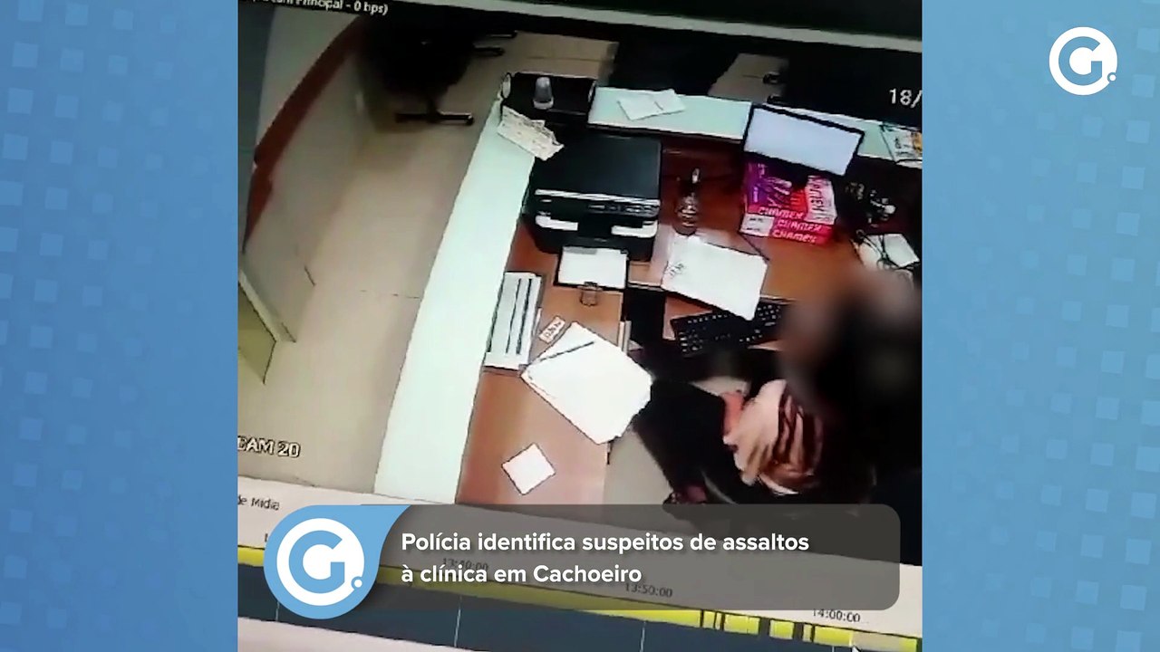 Polícia identifica suspeitos de assaltos à clínica em Cachoeiro