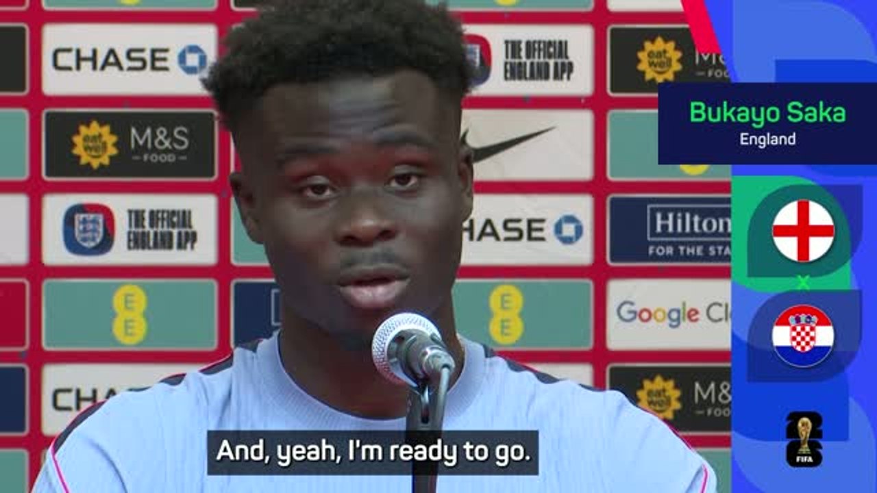 Saka 'ready to go', backs Tuchel to deliver World Cup