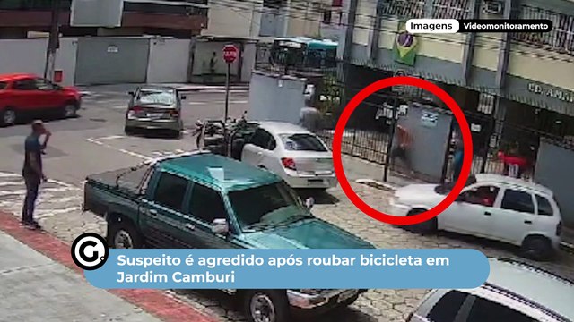 Suspeito é agredido após roubar bicicleta em Jardim Camburi