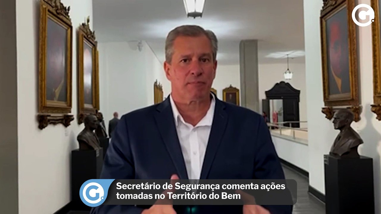 Secretário de Segurança comenta ações tomadas no Território do Bem