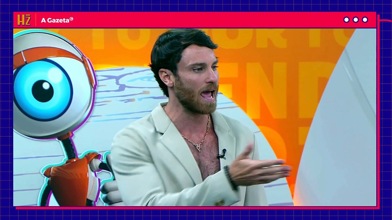 Lucas Bissoli comenta participação da capixaba Raquele no BBB 24