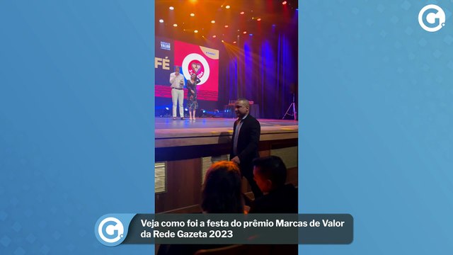 Veja como foi a festa do prêmio Marcas de Valor da Rede Gazeta 2023
