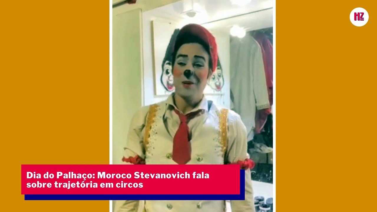 Dia do Palhaço: Moroco Stevanovich fala sobre trajetória em circos