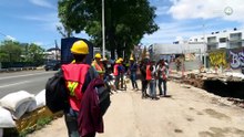 Megasocavón en López Mateos: el segundo en menos de 5 meses